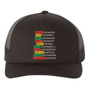 Black History Month African American Country Celebration Yupoong Adult 5-Panel Trucker Hat