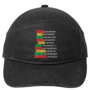 Black History Month African American Country Celebration 7-Panel Snapback Hat