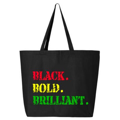 Black History Month Black Bold Brilliant 25L Jumbo Tote
