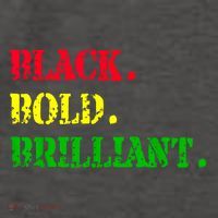Black History Month Black Bold Brilliant Vector Backpack
