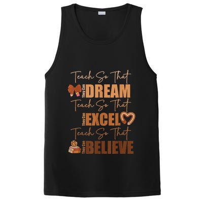 Black History Month Black Leaders African American Pride PosiCharge Competitor Tank