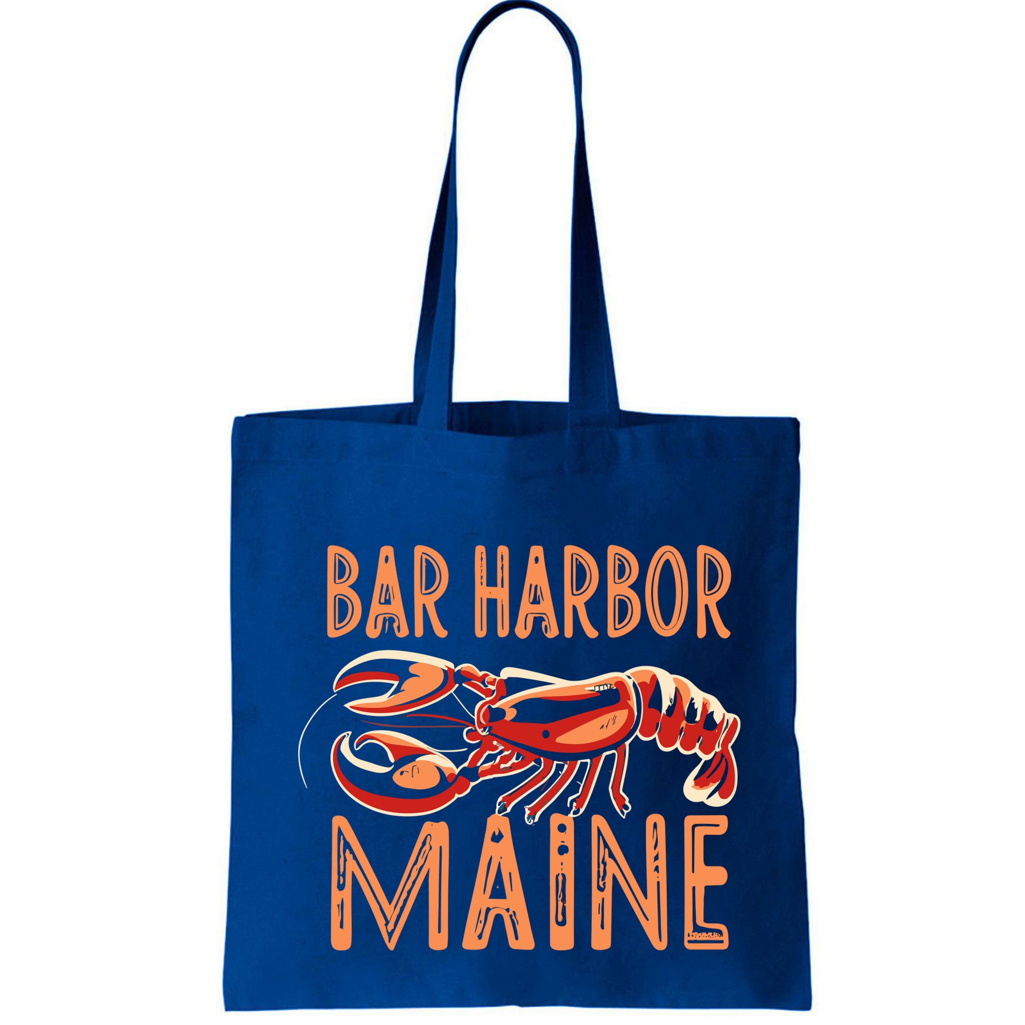 Bar Harbor Maine Lobster Travel Acadia Vintage Gift Bag