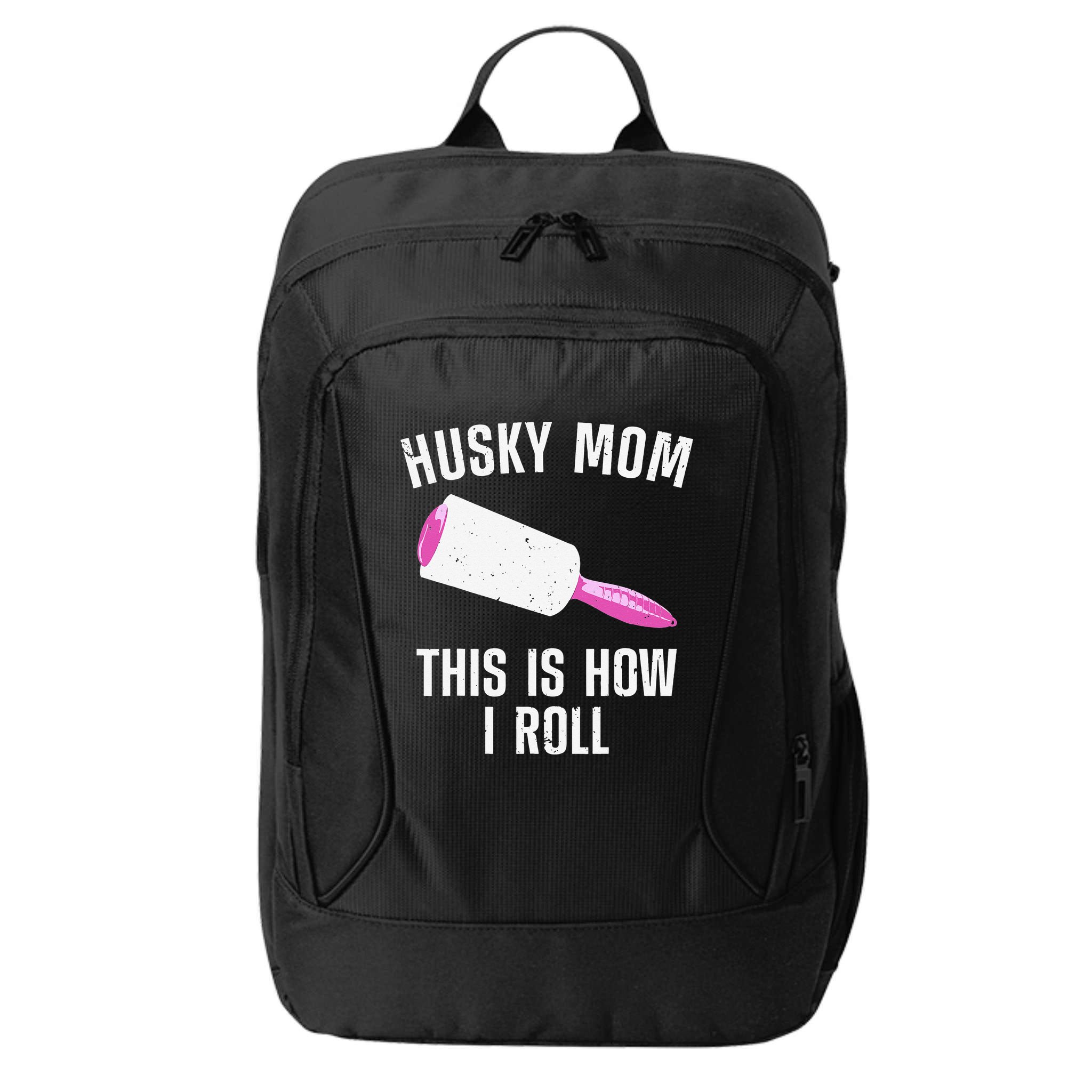 Best Husky Mom For  Alaskan Siberian Huskies Dog City Backpack