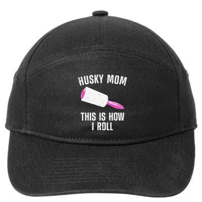 Best Husky Mom For  Alaskan Siberian Huskies Dog 7-Panel Snapback Hat