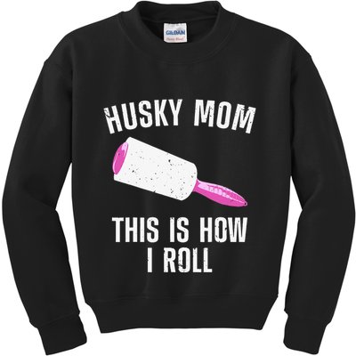 Best Husky Mom For  Alaskan Siberian Huskies Dog Kids Sweatshirt