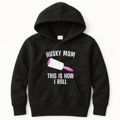 Best Husky Mom For  Alaskan Siberian Huskies Dog Kids Hoodie