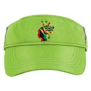 Black History Month Female African Adult Drive Performance Visor