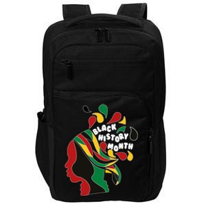 Black History Month Female African Impact Tech Backpack