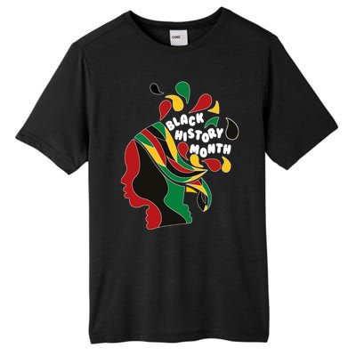 Black History Month Female African Tall Fusion ChromaSoft Performance T-Shirt