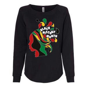 Black History Month Female African Womens California Wash Sweatshirt