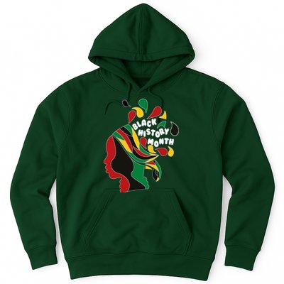 Black History Month Female African Hoodie