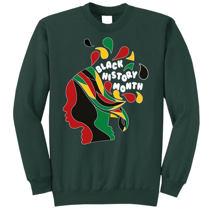 Black History Month Female African Sweatshirt