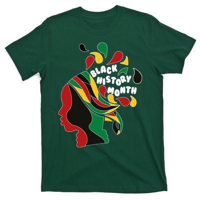 Black History Month Female African T-Shirt