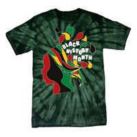 Black History Month Female African Tie-Dye T-Shirt