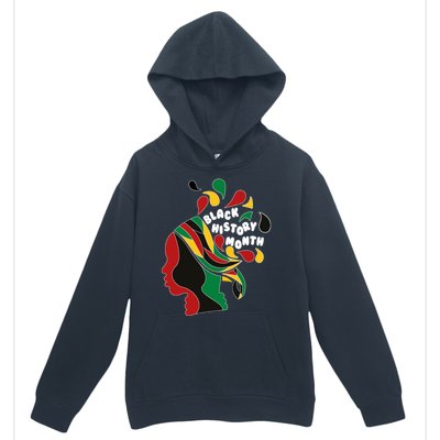 Black History Month Female African Urban Pullover Hoodie