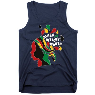 Black History Month Female African Tank Top