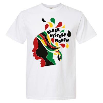 Black History Month Female African Garment-Dyed Heavyweight T-Shirt