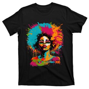 Black History Month African American Black Queen Juneteenth T-Shirt