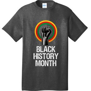 Black History Month African American Black Fist February T-Shirt