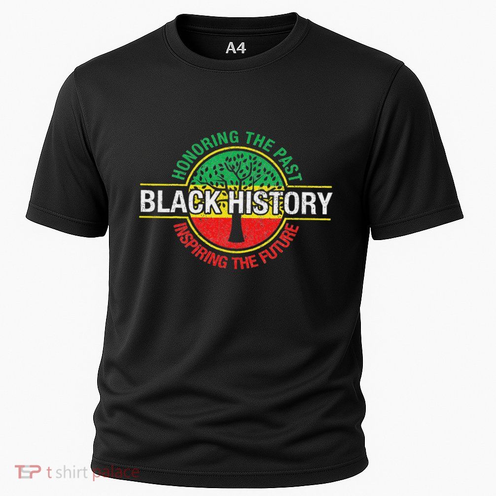 Black History Month Proud African American Black Pride Cooling Performance Crew T-Shirt