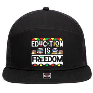 Black History Month T Shirts Black History 7 Panel Mesh Trucker Snapback Hat