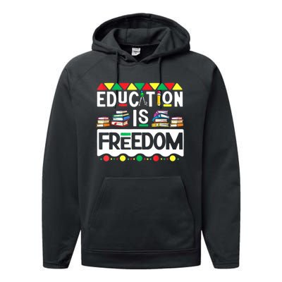 Black History Month T Shirts Black History Performance Fleece Hoodie