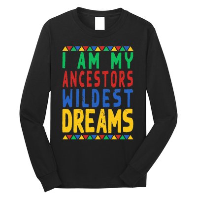 Black History Month Period Melanin pride Long Sleeve Shirt