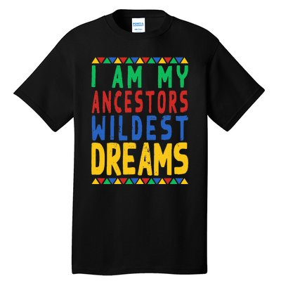 Black History Month Period Melanin pride Tall T-Shirt