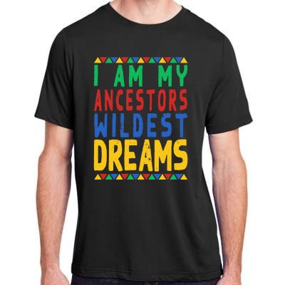 Black History Month Period Melanin pride Adult ChromaSoft Performance T-Shirt