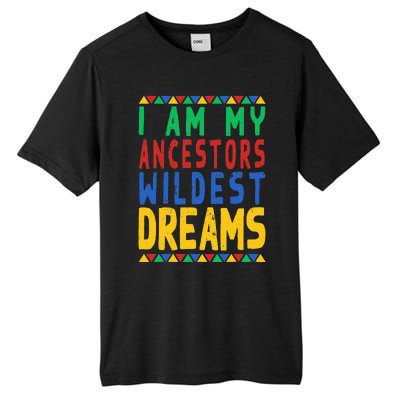 Black History Month Period Melanin pride Tall Fusion ChromaSoft Performance T-Shirt