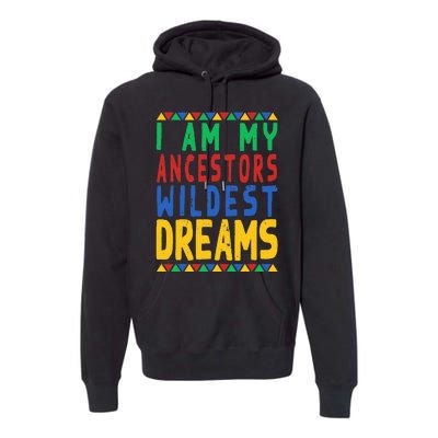 Black History Month Period Melanin pride Premium Hoodie