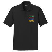 Black History Month Period Melanin pride PosiCharge RacerMesh Polo