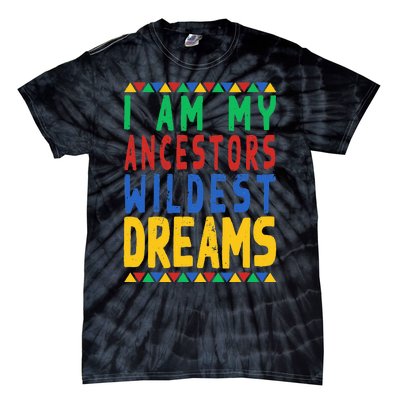 Black History Month Period Melanin pride Tie-Dye T-Shirt