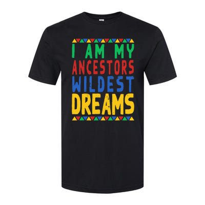 Black History Month Period Melanin pride Softstyle CVC T-Shirt