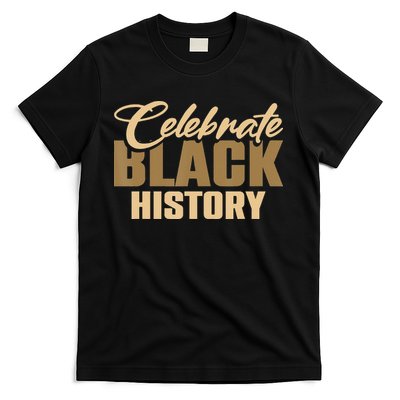 Black History Month Celebrate Black History T-Shirt