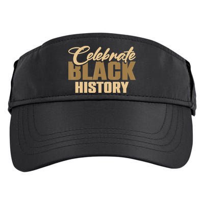 Black History Month Celebrate Black History Adult Drive Performance Visor