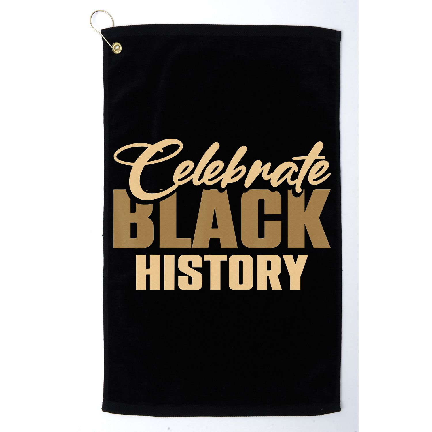 Black History Month Celebrate Black History Golf Towel