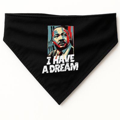 Black History Month Martin Dream Meme USA-Made Doggie Bandana