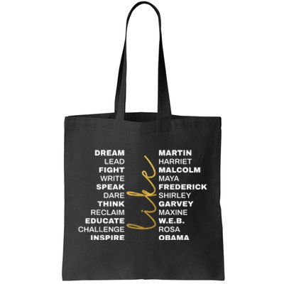 BLACK HISTORY Month Juneteenth African American Pride Tote Bag