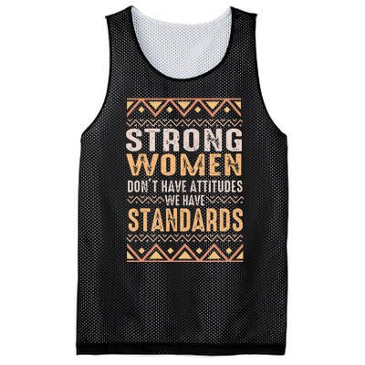 Black History Month Strong  Have Standards Melanin Mesh Reversible Basketball Jersey Tank