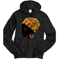 Black History Month Shirts Funny Kente Cloth Head Wrap Gift For African American Tie Dye Hoodie