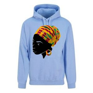 Black History Month Shirts Funny Kente Cloth Head Wrap Gift For African American Unisex Surf Hoodie