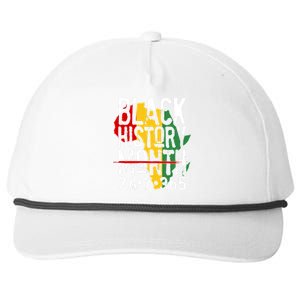 Black History Month 24 7 365 Snapback Five-Panel Rope Hat