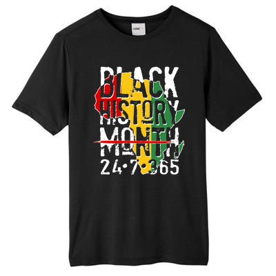 Black History Month 24 7 365 Tall Fusion ChromaSoft Performance T-Shirt