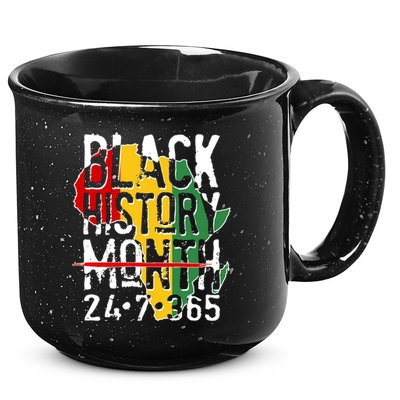 Black History Month 24 7 365 15oz Campfire Ceramic Mug