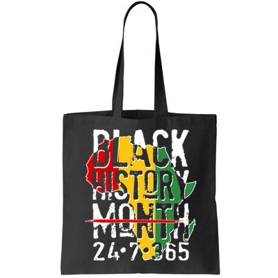 Black History Month 24 7 365 Bag