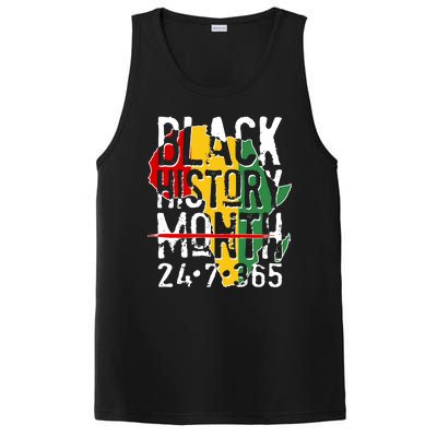 Black History Month 24 7 365 PosiCharge Competitor Tank