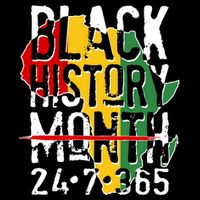 Black History Month 24 7 365 Kids T-Shirt