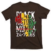 Black History Month 24 7 365 T-Shirt