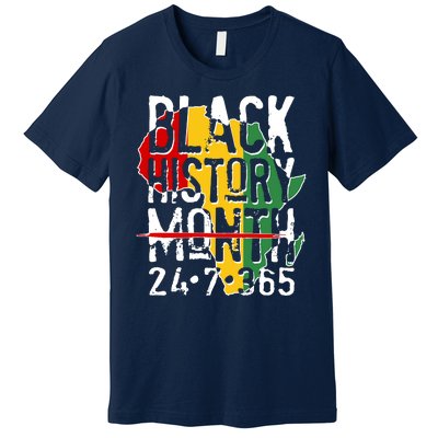 Black History Month 24 7 365 Premium T-Shirt